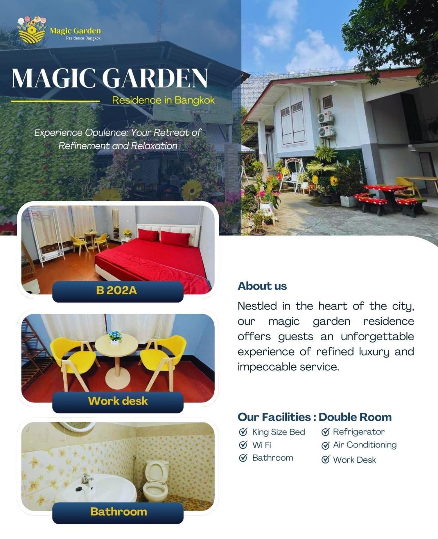 Magic Garden Residence Bangkok Dış mekan fotoğraf