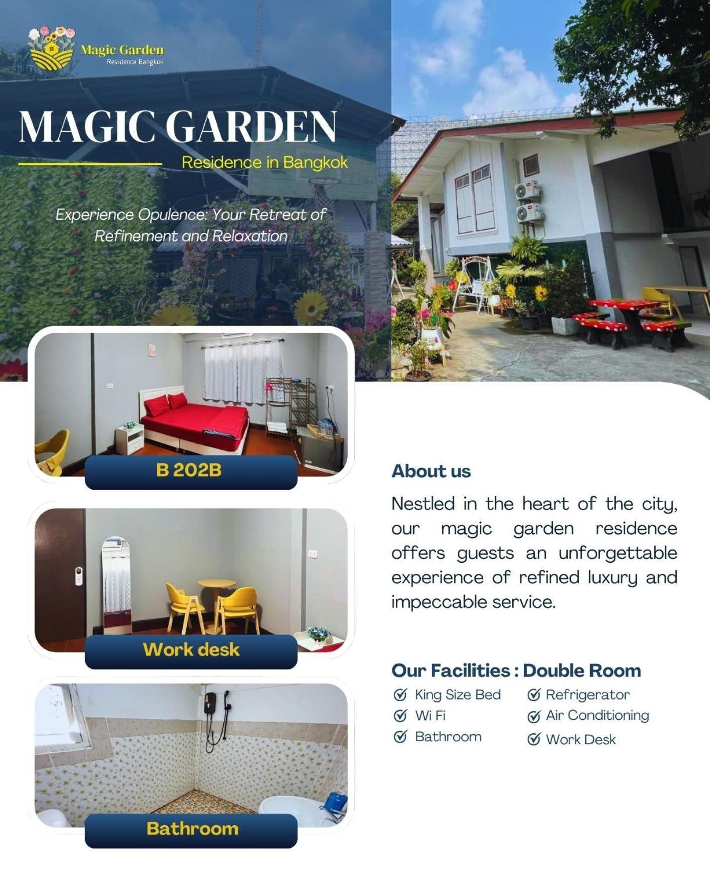 Magic Garden Residence Bangkok Dış mekan fotoğraf