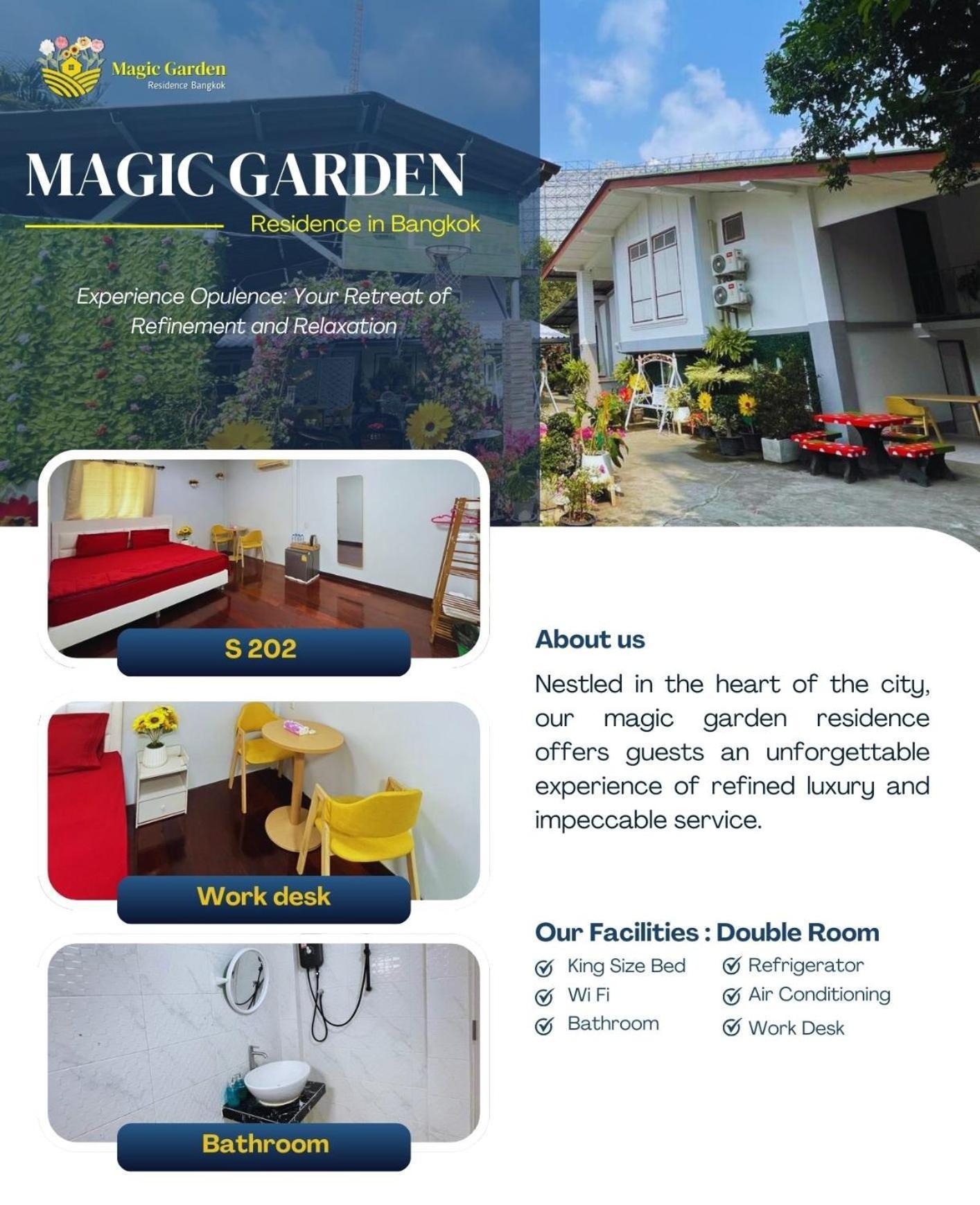 Magic Garden Residence Bangkok Dış mekan fotoğraf